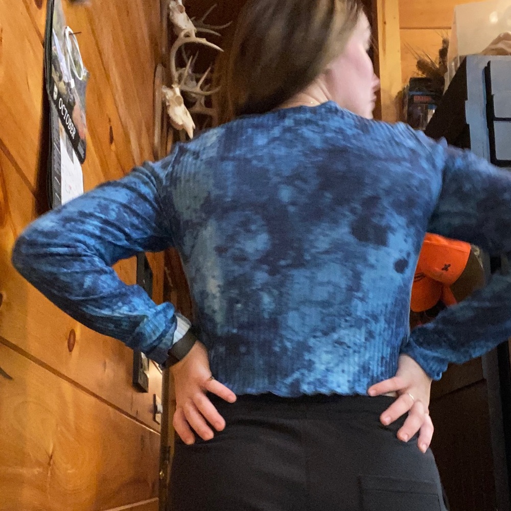 SHEIN tie dye long sleeve - Picture 3 of 4